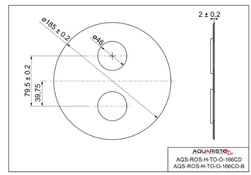 Eridan TO SET ER-O-166CD 2 sprchový komplet